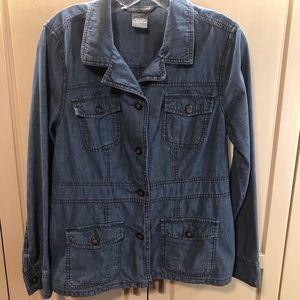 French Cuff Denim Jacket